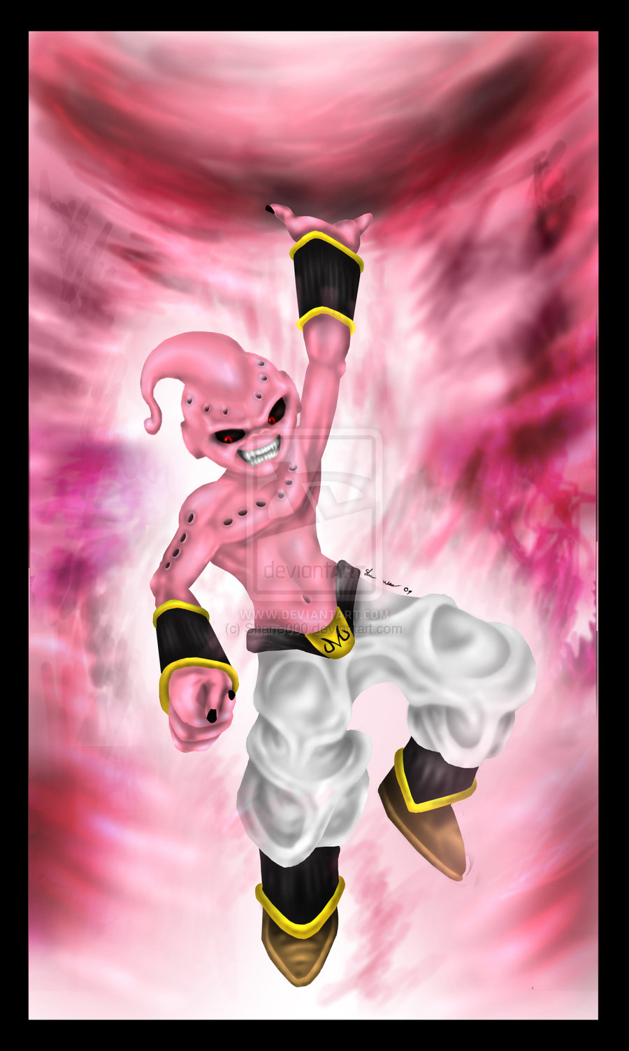 Kid Buu, kid, dbz, buu, HD wallpaper