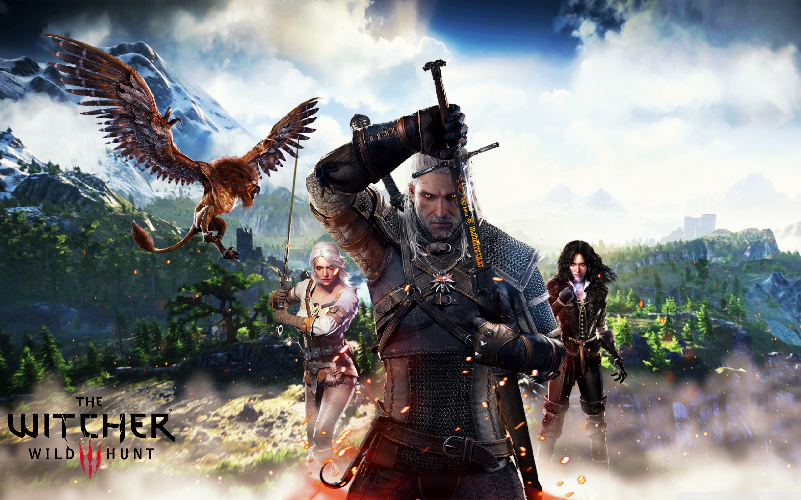 The Witcher Wild Hunt Ultra HD Desktop Background Wallpaper For