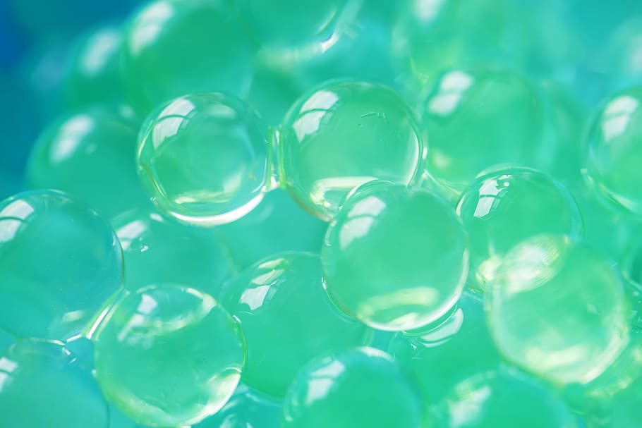 HD Wallpaper Macro Photography Of Silicone Balls Bubble Jelly