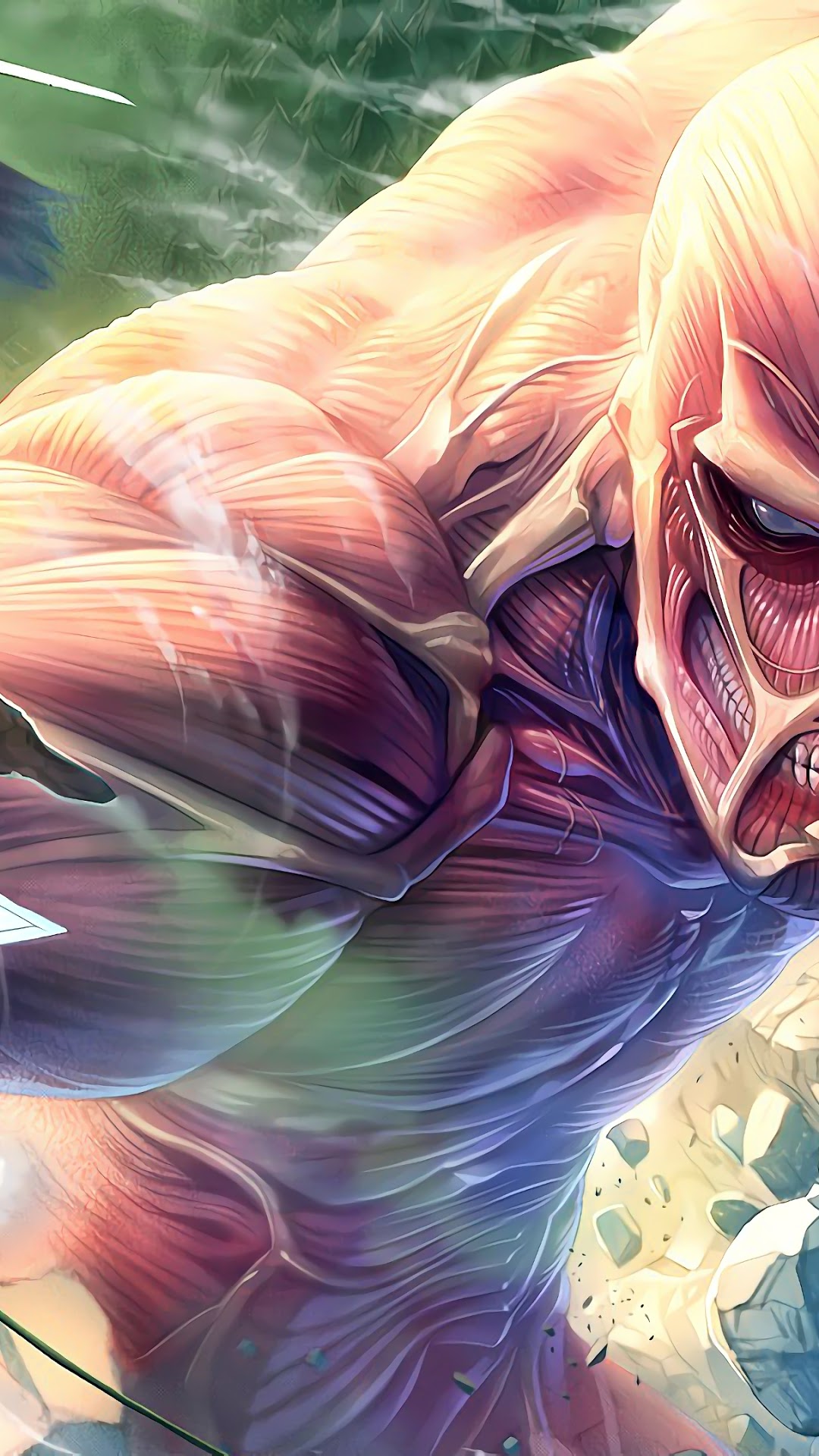 331564 Colossal Titan Attack on Titan phone HD Wallpapers Images