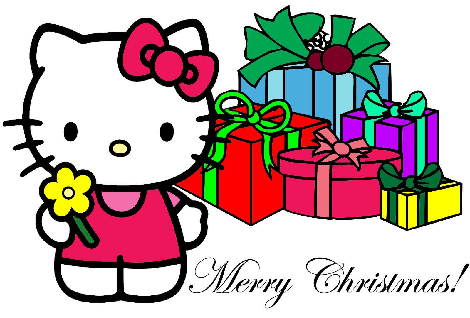 Hello Kitty Christmas Backgrounds  hello kitty wallpaper hello kitty  christmas winnie the pooh pikachu 