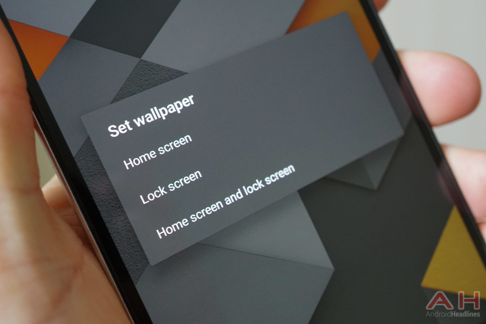 Android N Gives Wallpaper Options For Home And Lock Screen