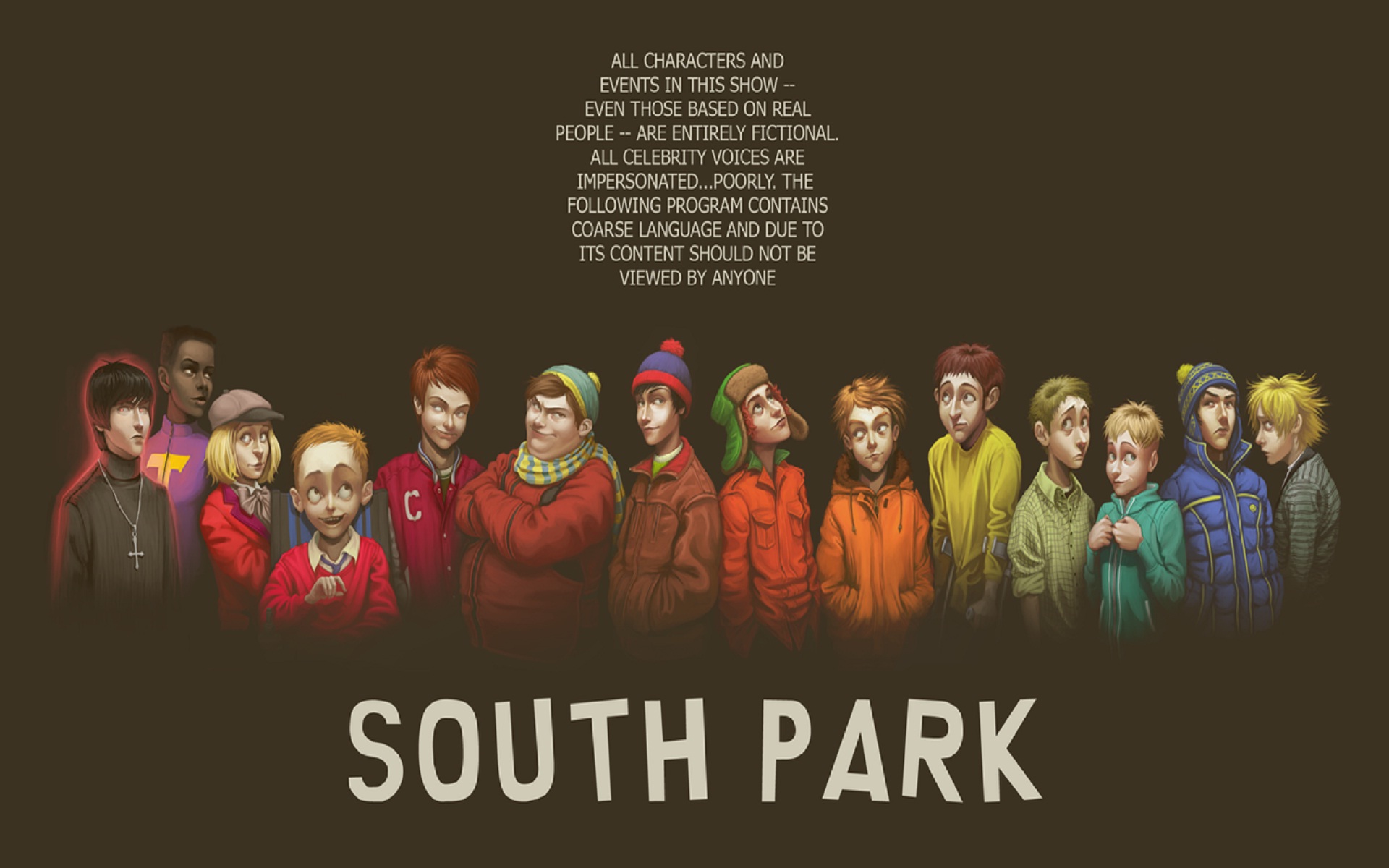 South Park Alternative Art Wallpaper