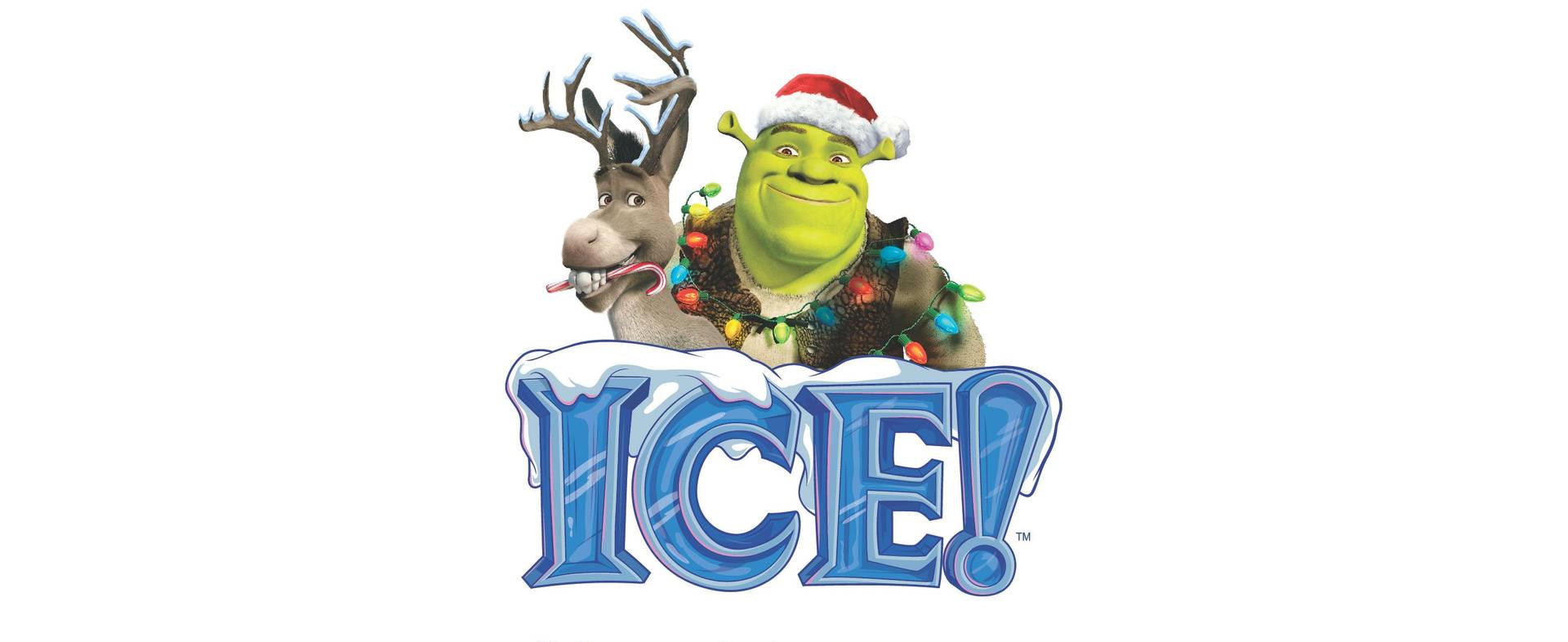 Ice Christmas Shrek Pc Wallpaper