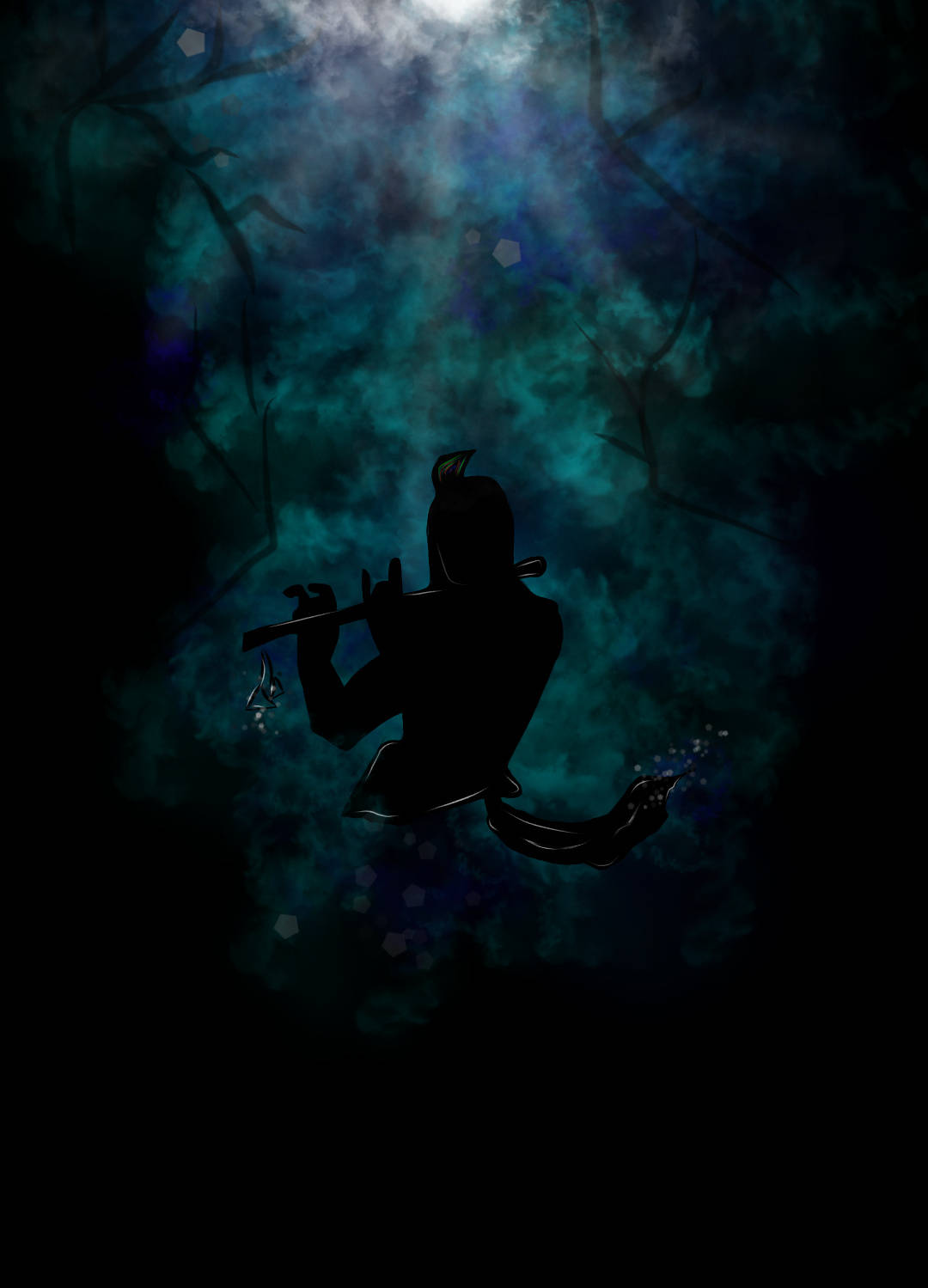 Krishna iPhone Wallpaper