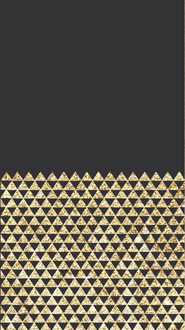 Black and Gold iPhone Wallpaper 638x1136