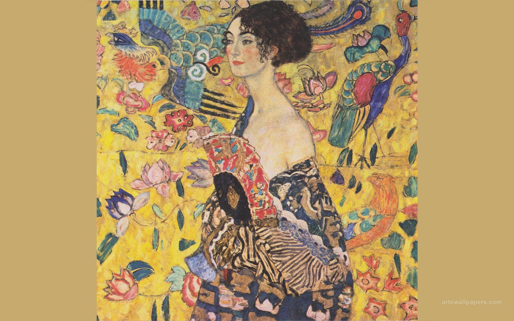 Gustav Klimt Wallpaper Art Painting Picture To