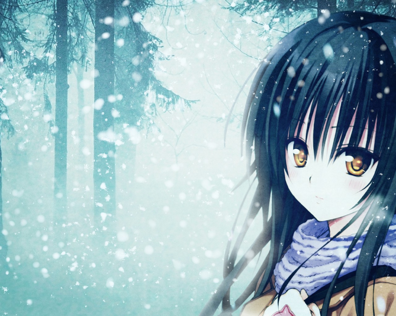 Beautiful Anime Girl Windows 8 Wallpaper HD