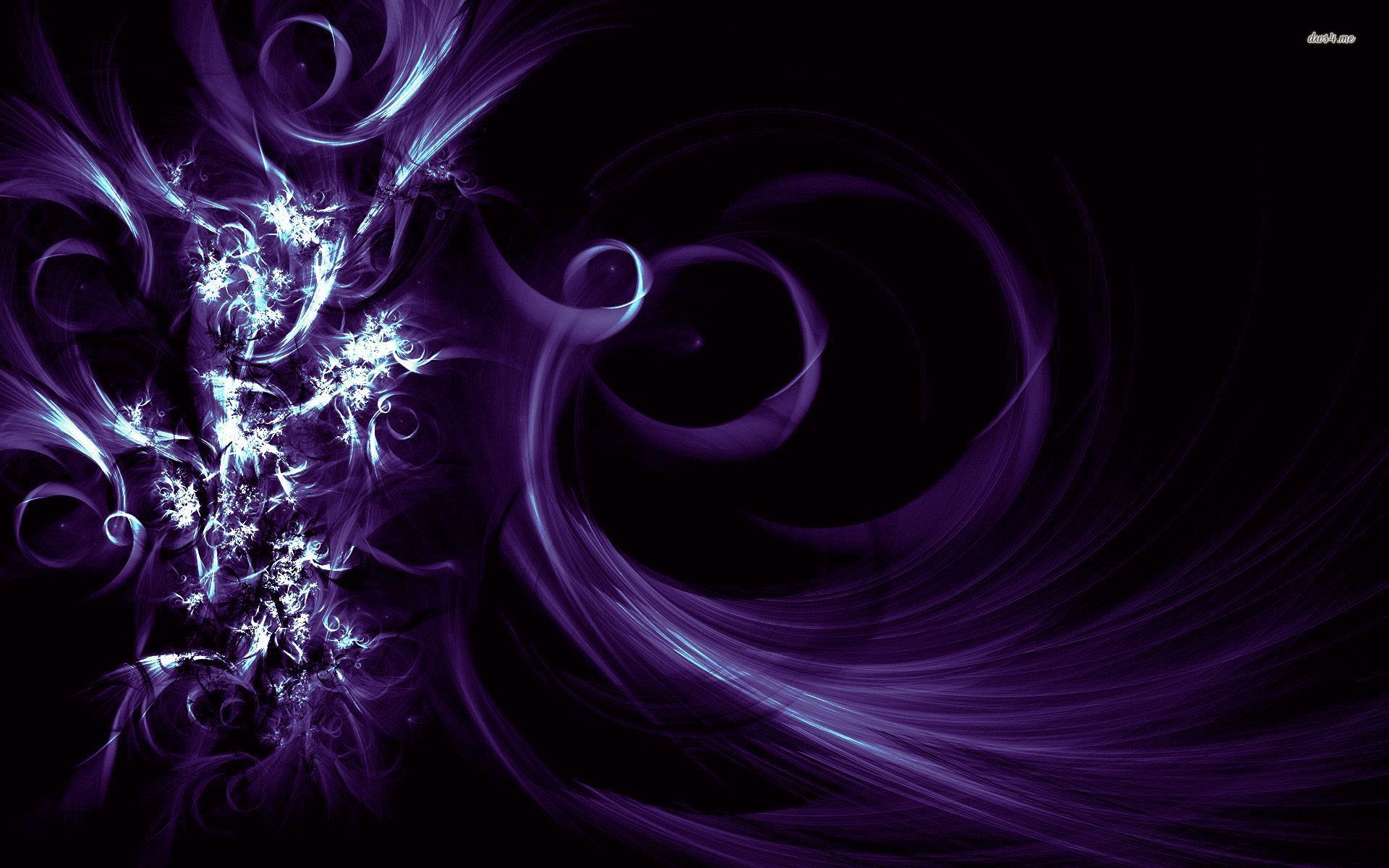 Purple Swirl Wallpaper Abstract