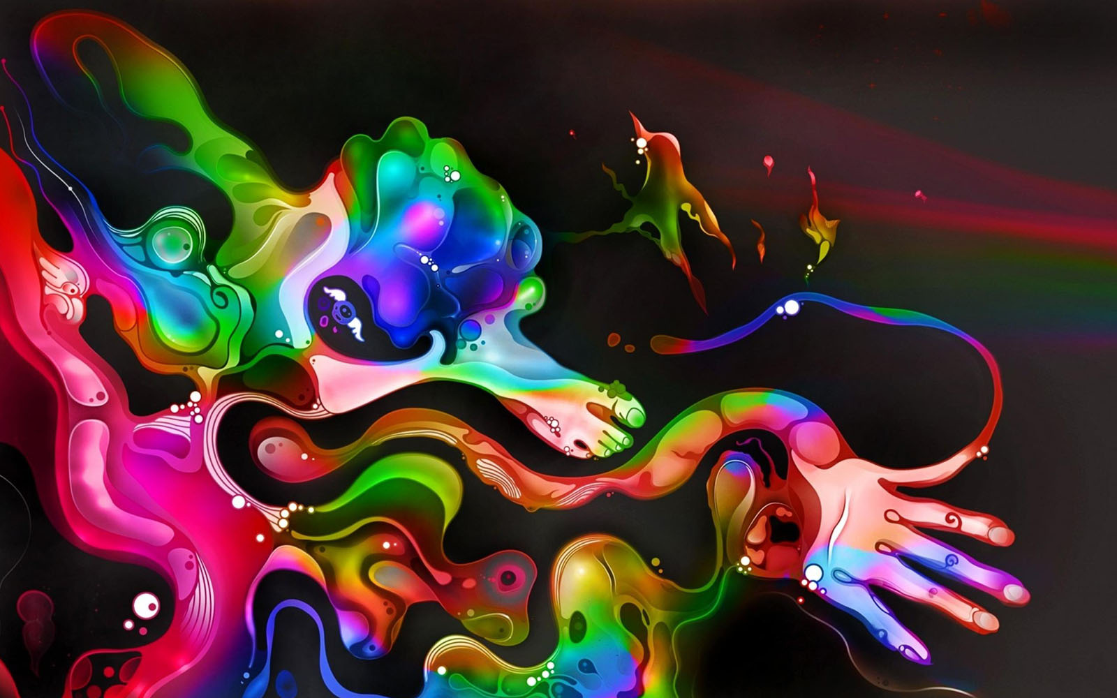 Desktop Wallpaper Colorful Paintings Background