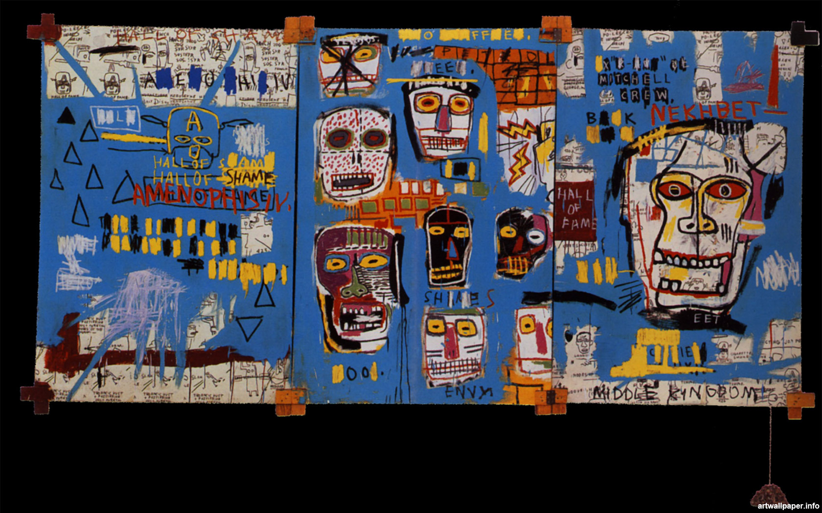 Jean Michel Basquiat Wallpaper Art