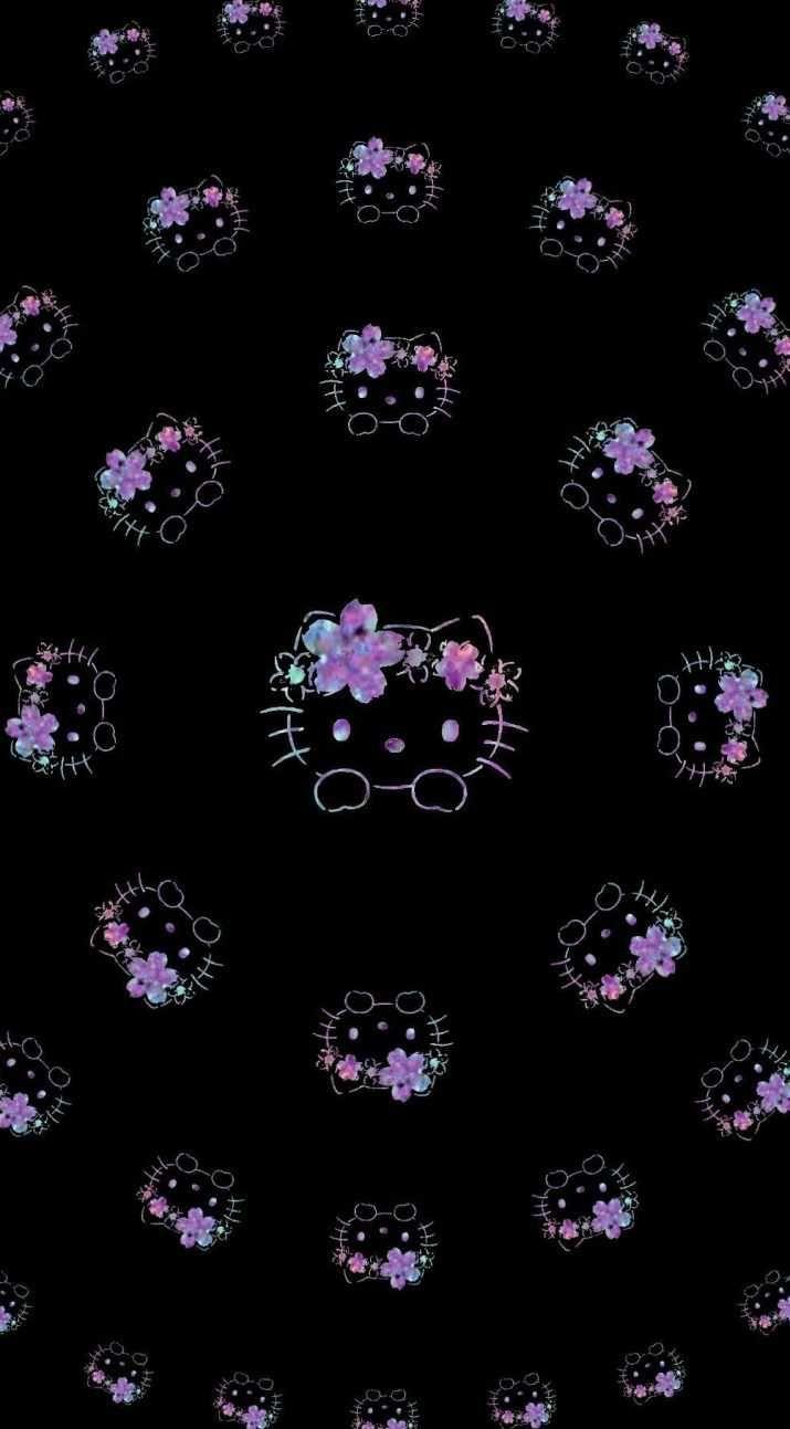 🔥 [52+] Dark Hello Kitty Desktop Wallpapers | WallpaperSafari