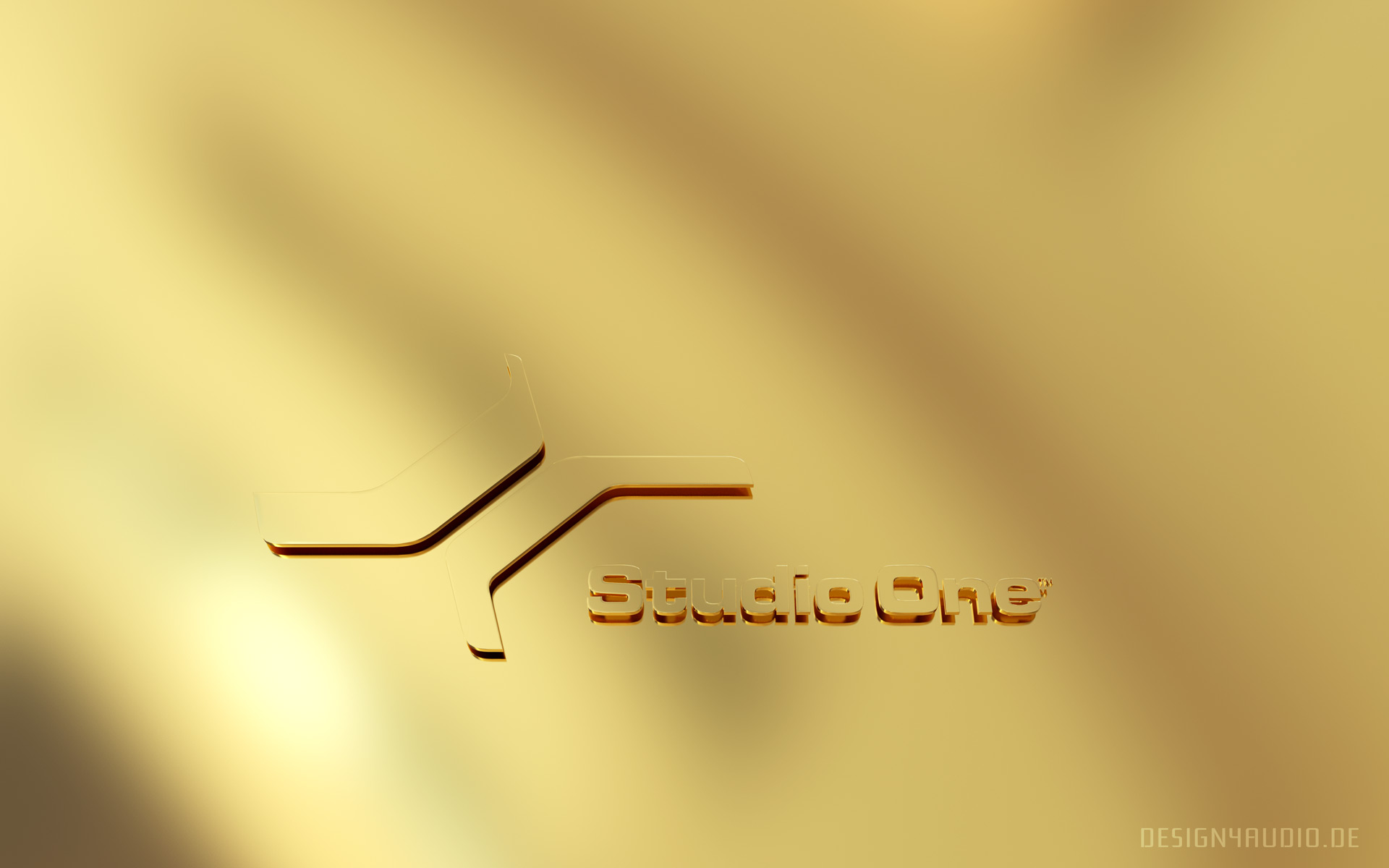 Studio One Version Unofficial Wallpaper Gold