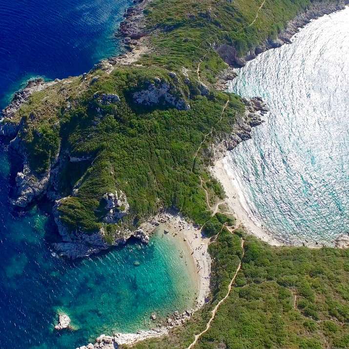 This stunning cove in is Cape Arilla Afionas Kerkyra Greece