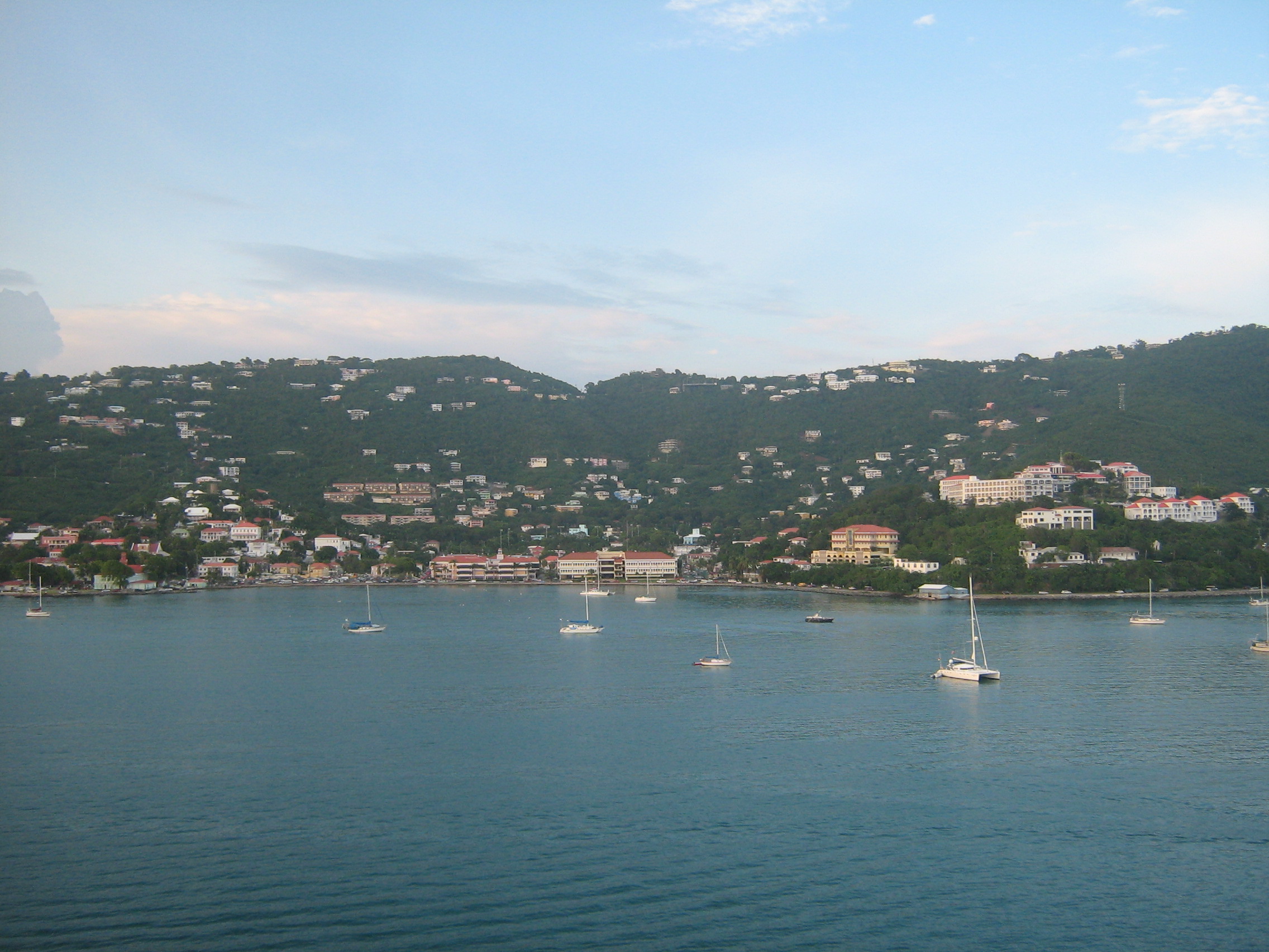 Sail Away From St Thomas U S Virgin Islands