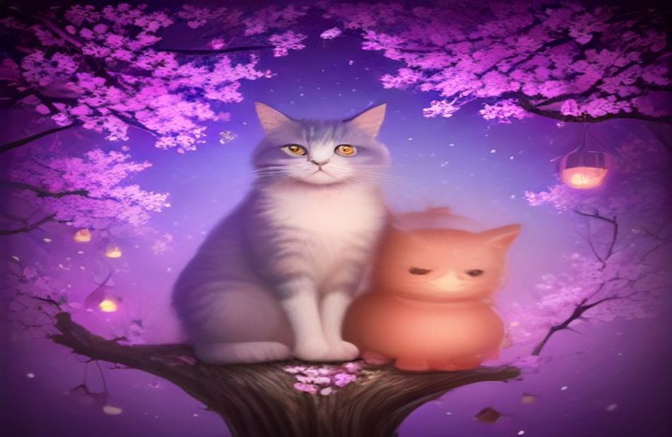 Anime Cat Wallpaper