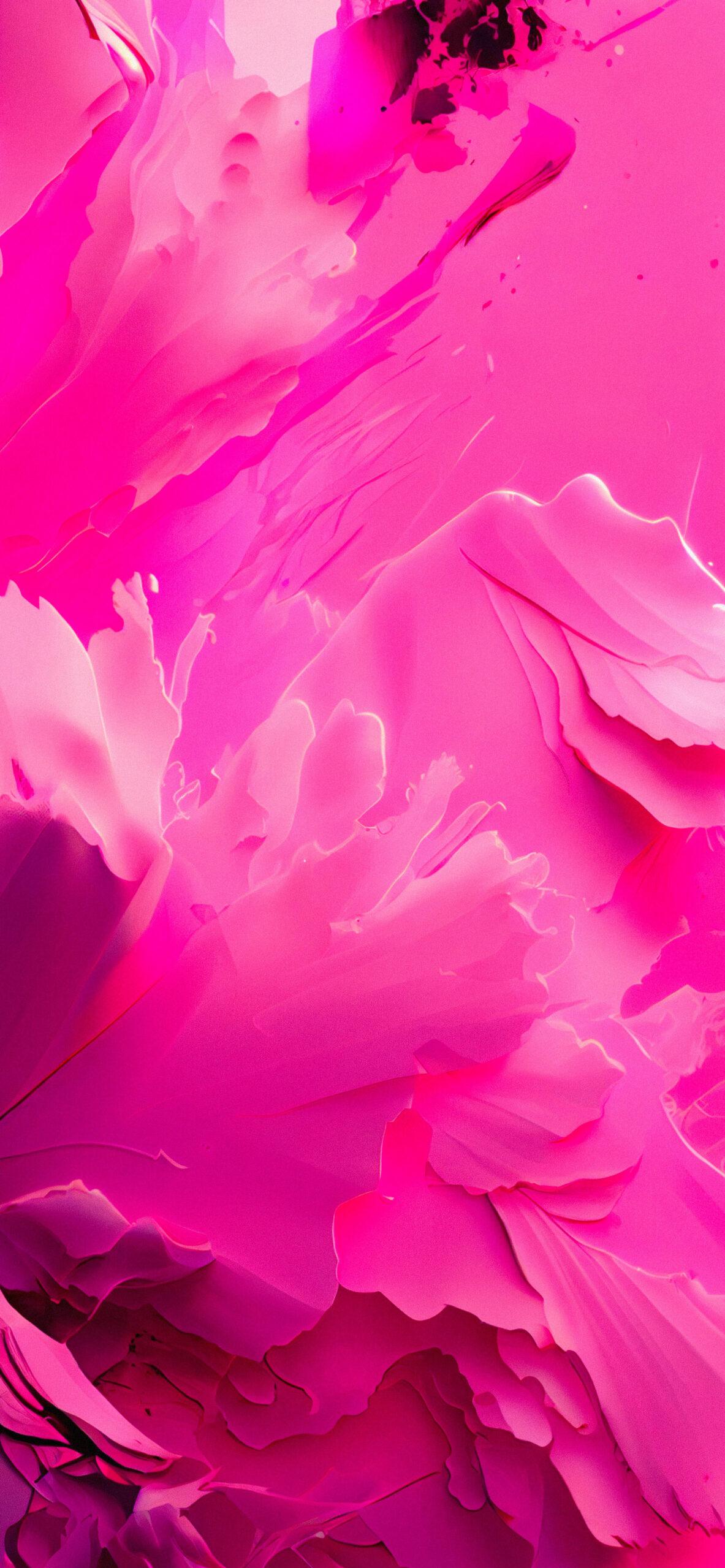 Abstract Hot Pink Wallpaper Phone Girly Aesthetic