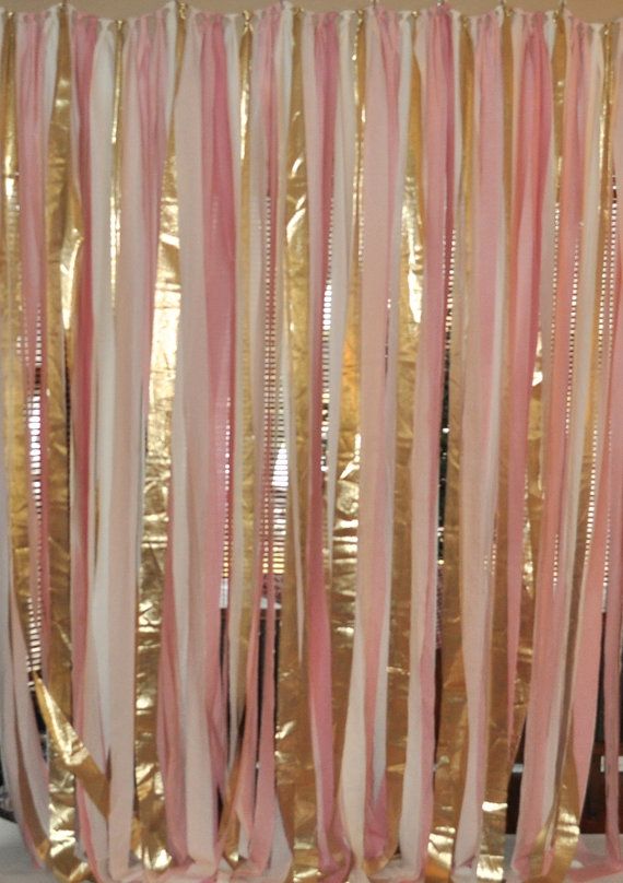  decor photobooth backdrop Blush Pink Pink And Gold and Backdrops