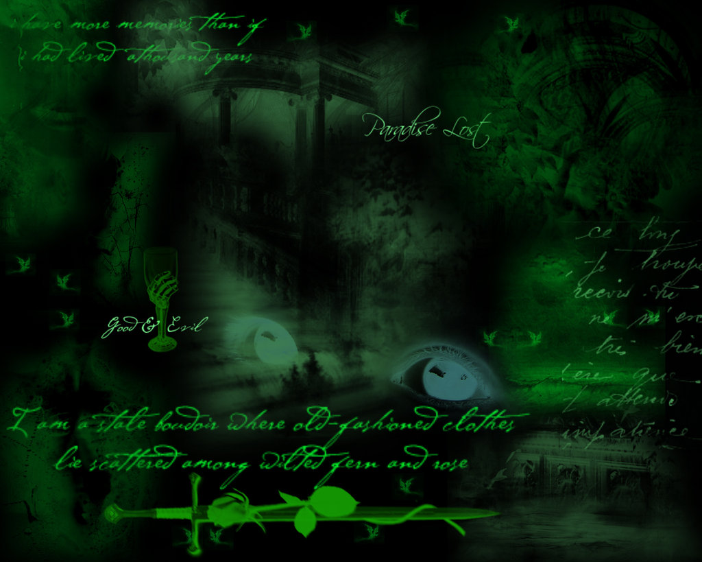 Green Gothic Dream Wallpaper Pictures Photos And Background