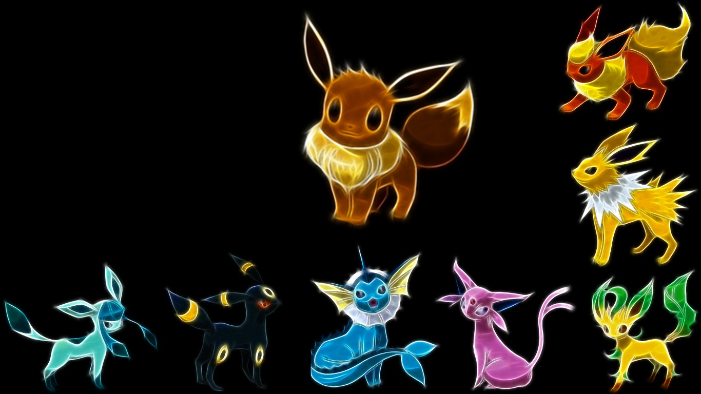 Pokemon Eevee Evolutions Wallpaper