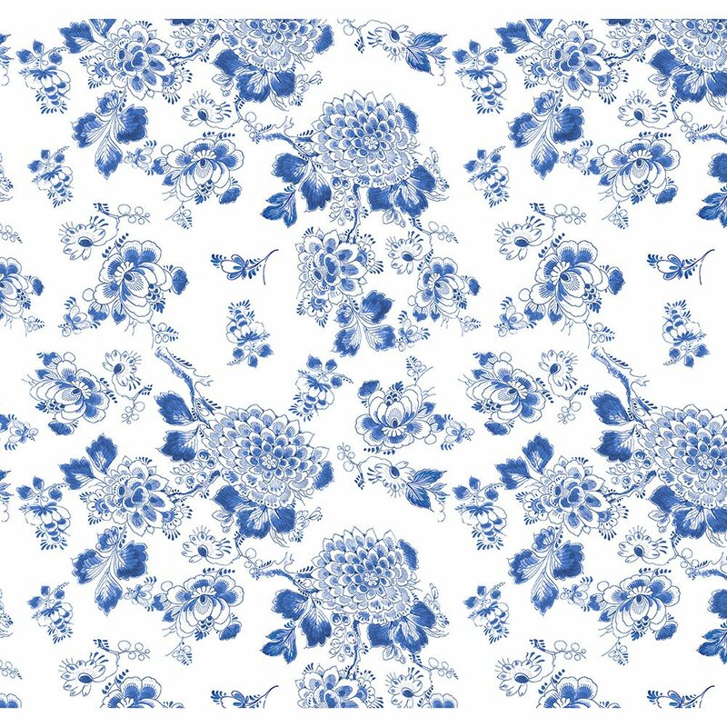 Nicolette Mayer Royal Delft Heritage L X W Wallpaper Roll