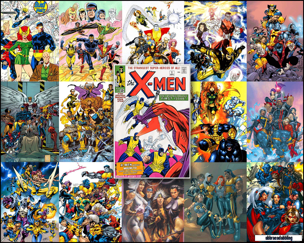 Abbracadabbling Panel Laughs Ic Book Cover History Of The X Men