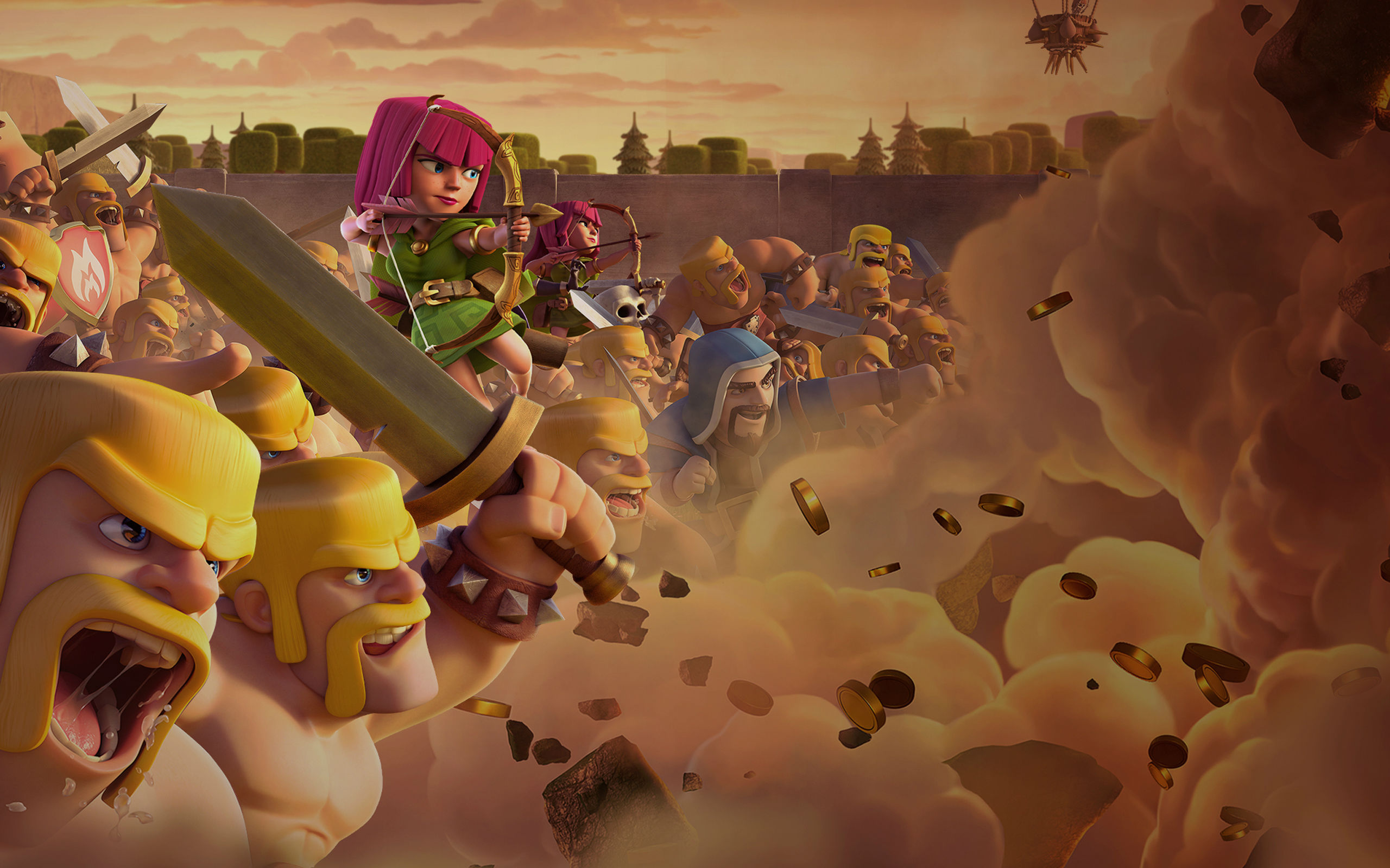 Clash Of Clans 4k Wallpapers Wallpaper Cave