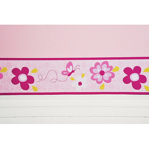 Lil Kids   Plum Blossoms Wall Border Out of Stock 500x500