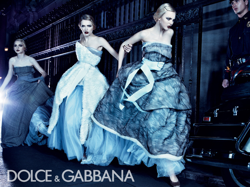 Kasia Struss For Dolce And Gabbana