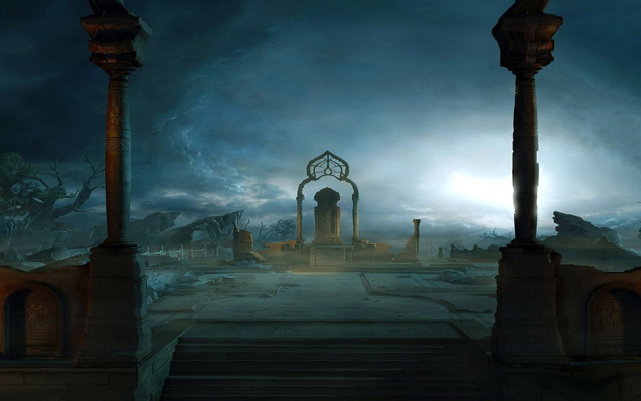 Free download Cartoon Graveyard Background Halloween background with