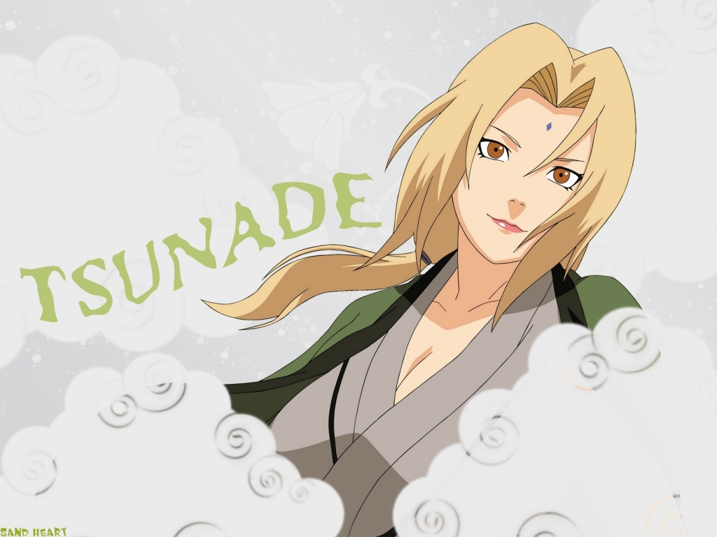 Free anime and cartoon online: Princess Tsunade Wallpapers