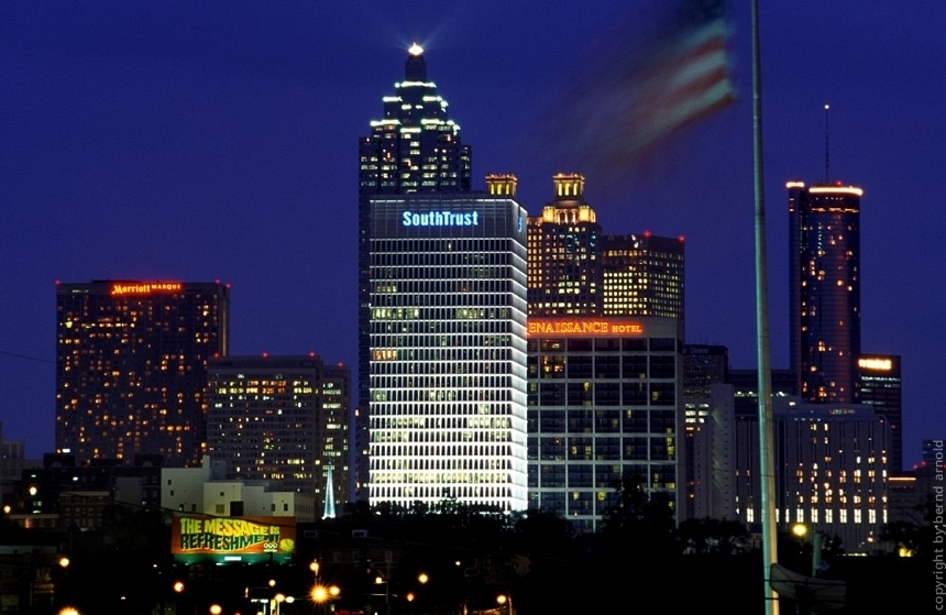 Atlanta Ga Skyline Photo