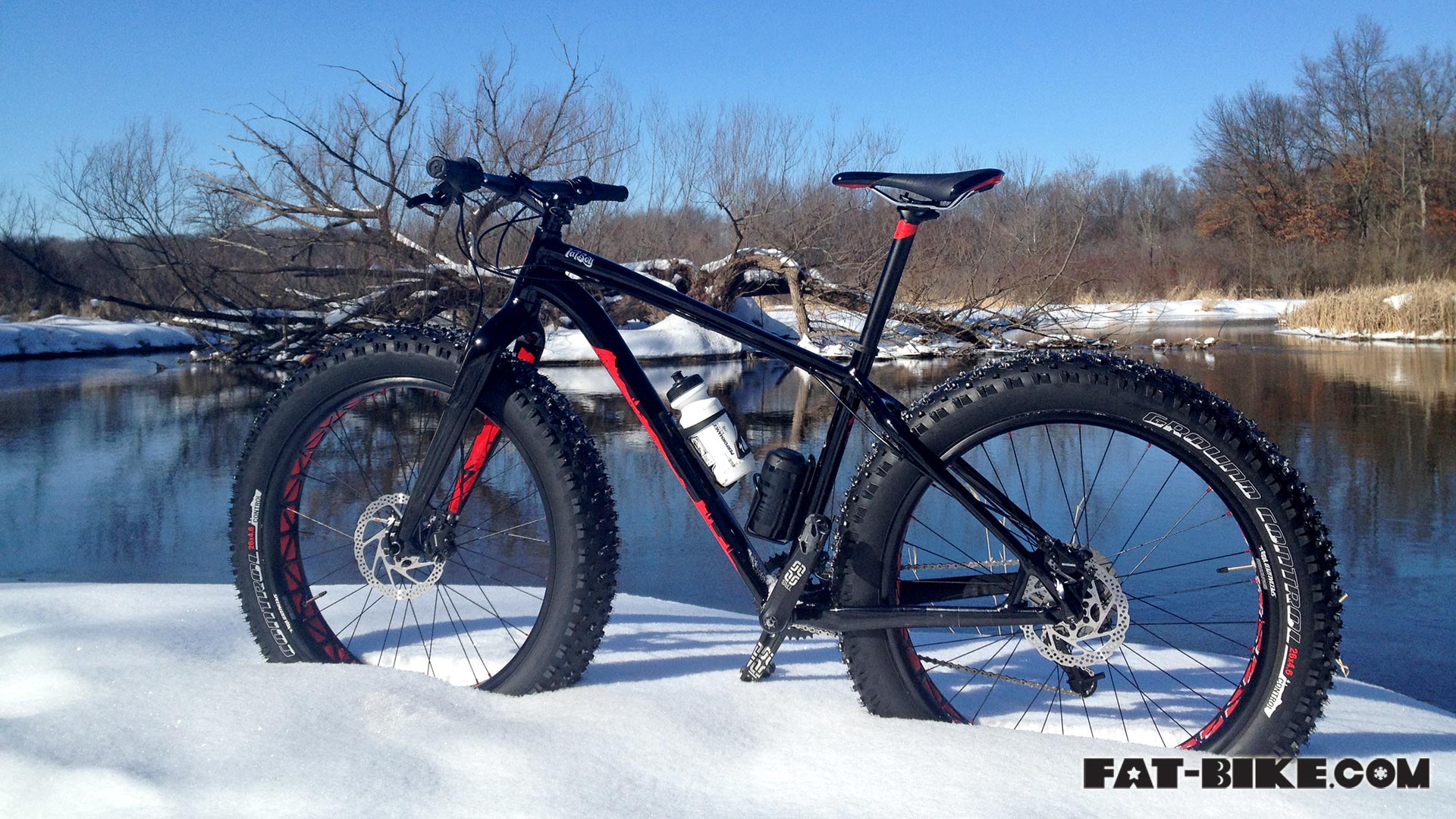Wallpaper Wednesday Fatboy In The Snow Fat Bike