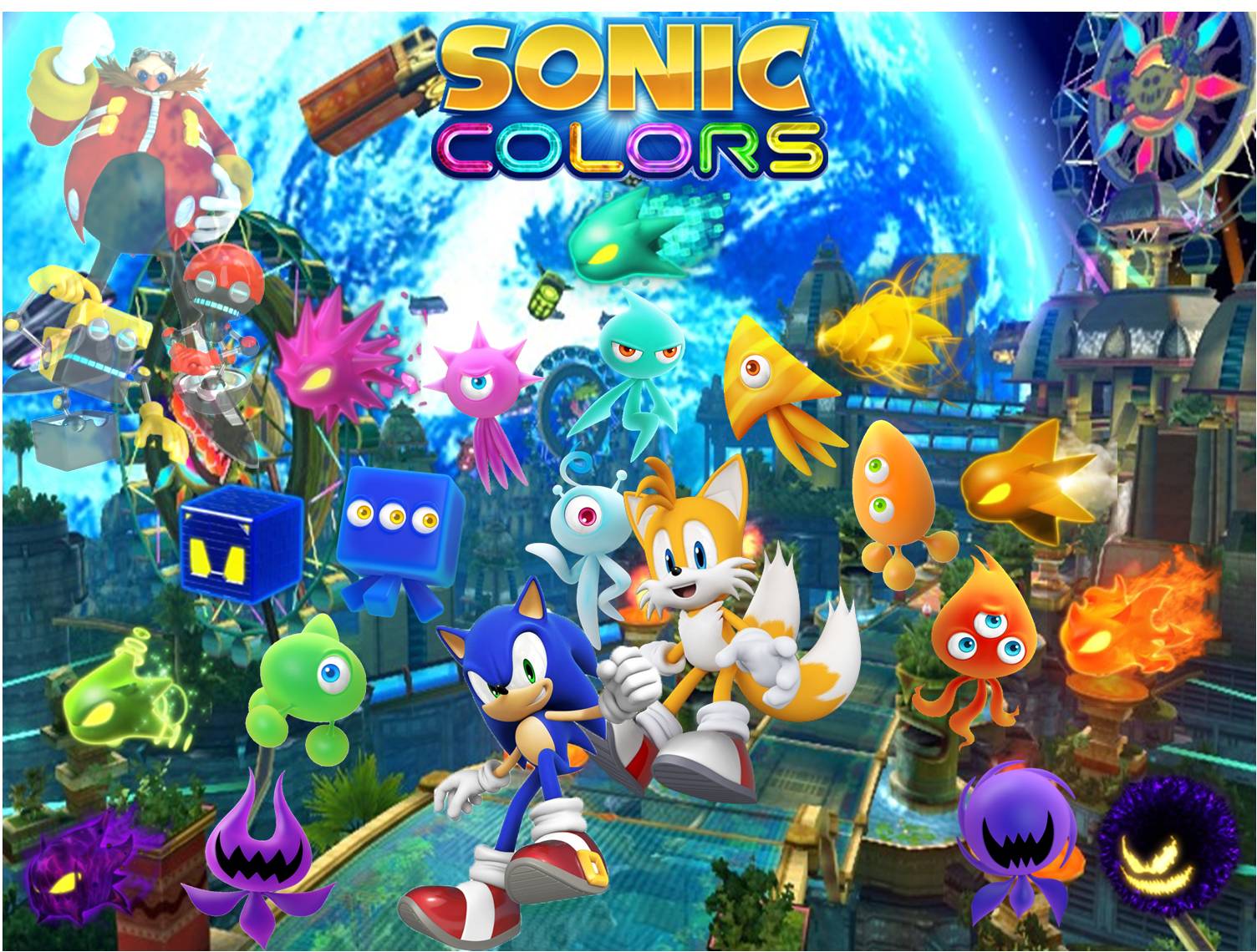 My Sonic Colors Wallpaper