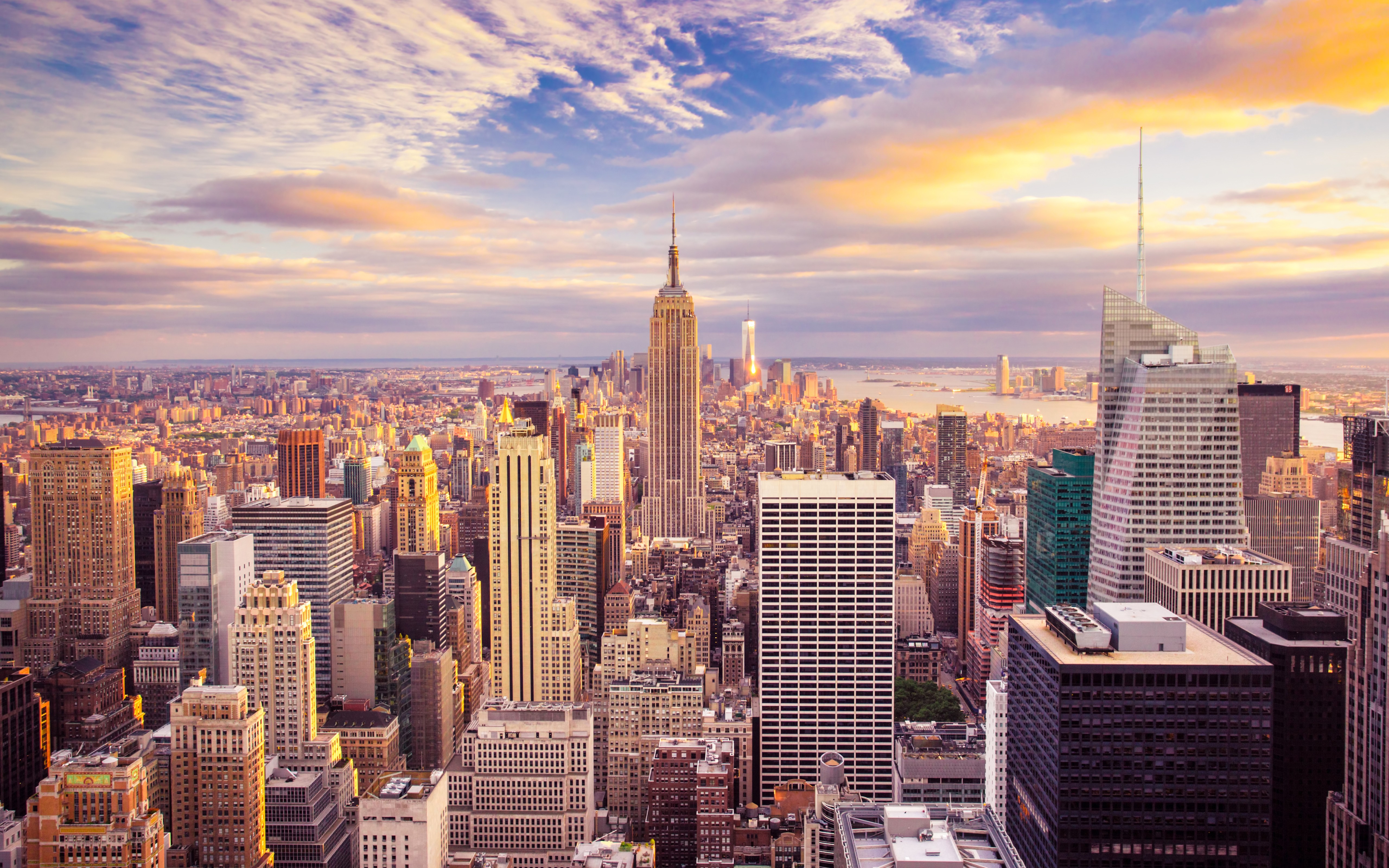 New York City Skyscrapers Usa 5k Ultra HD Wallpaper