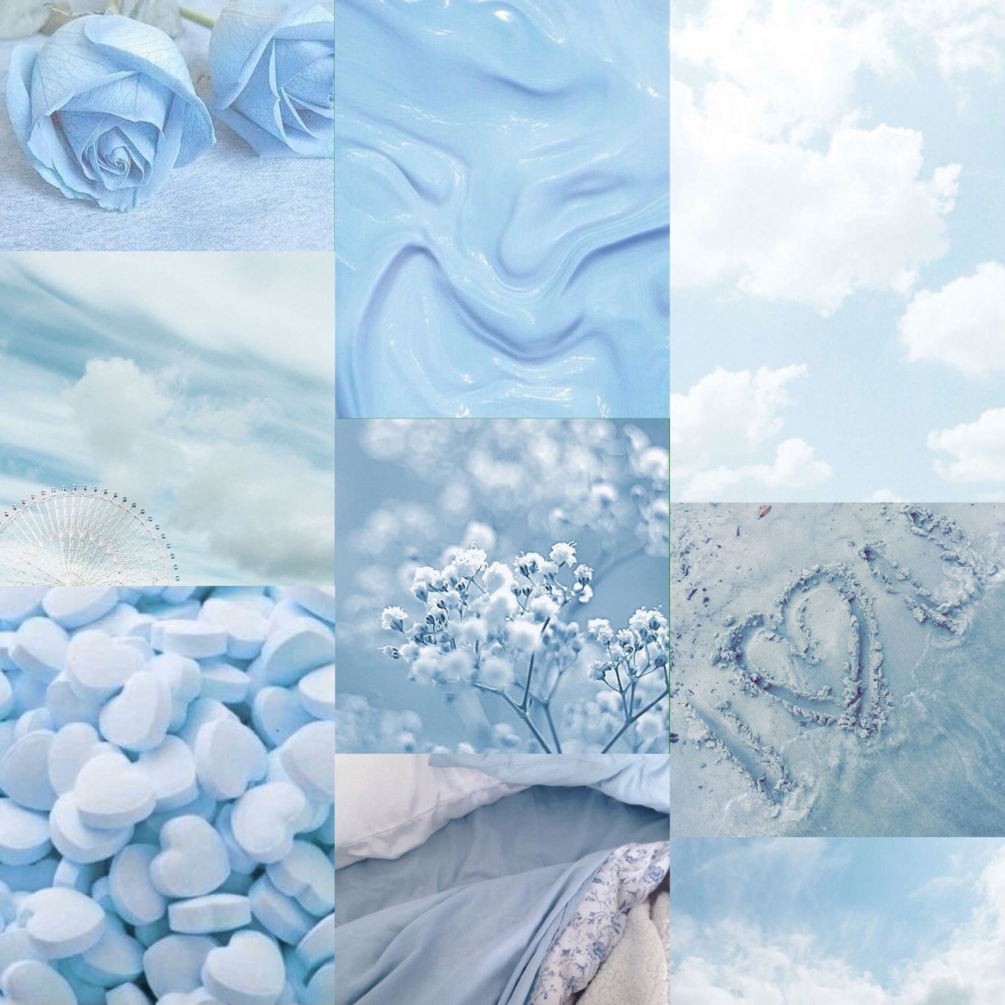 Perfect Wallpaper Aesthetic Blue Pastel You Can Use It