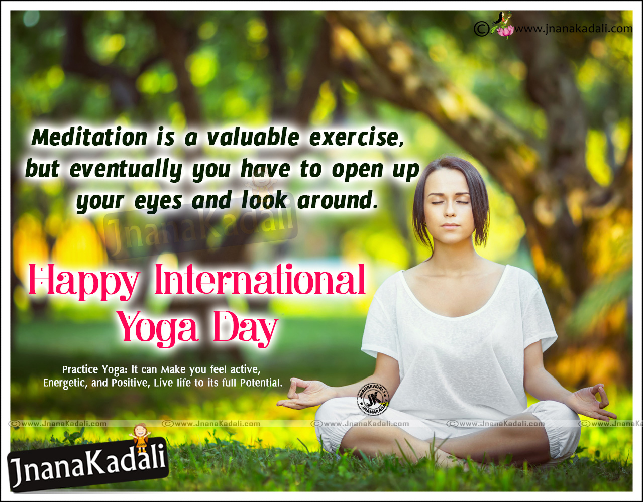 Happy International Yoga Day Quotations Pictures Jnana