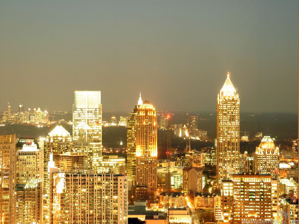 Atlanta Skyline Wallpaper Jpg