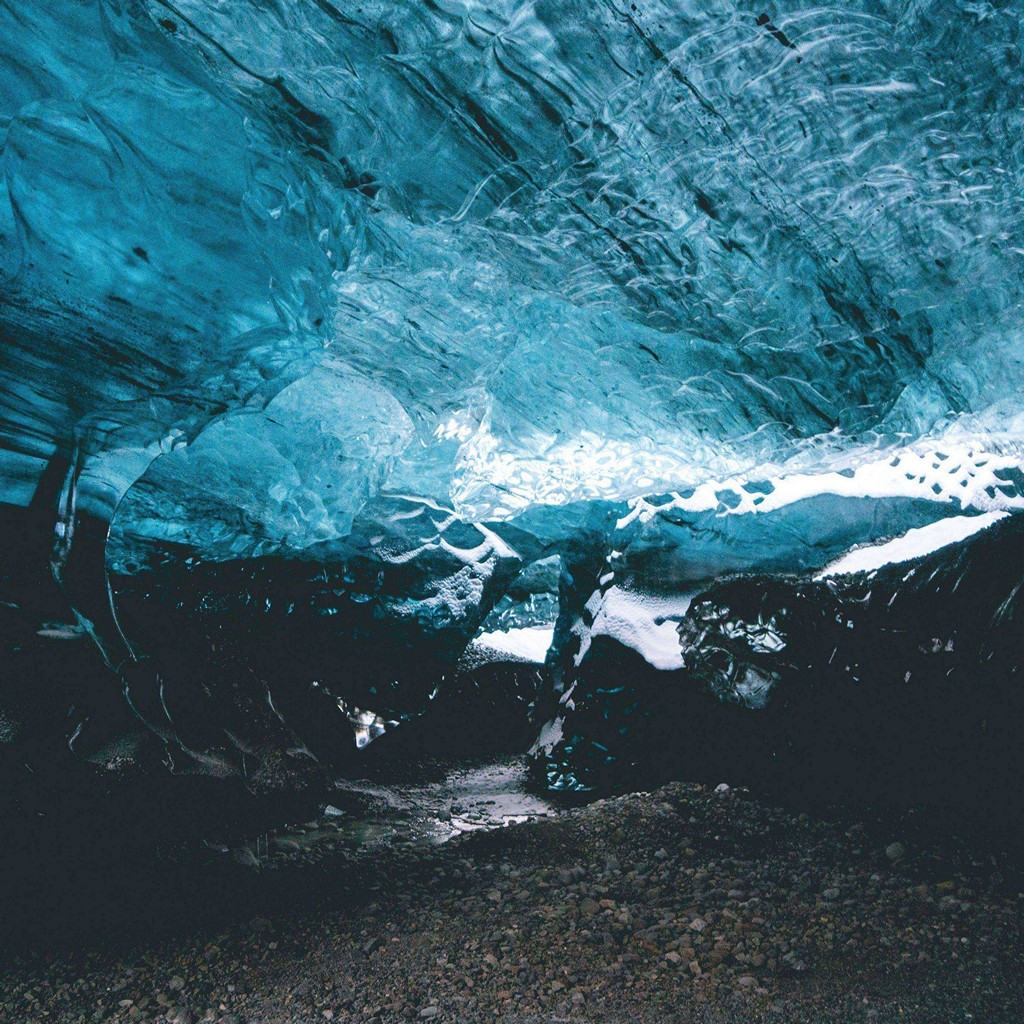 Cave Ice Iceland Wallpaper