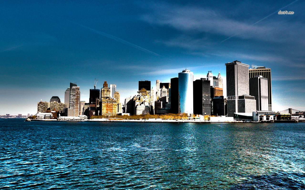 New York City Skyline Wallpaper World