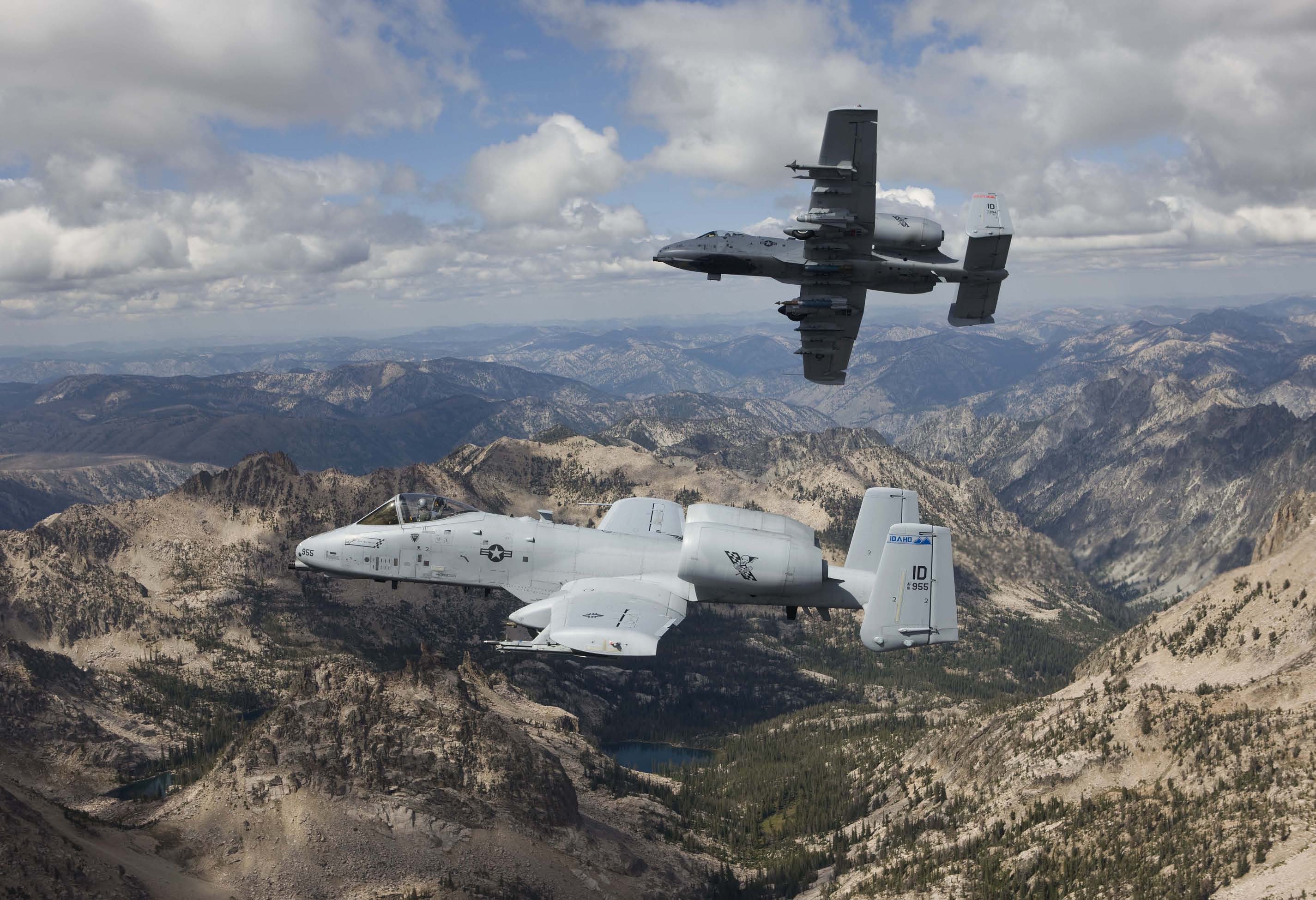 Military Planes A Thunderbolt Ii Desktop HD Wallpaper