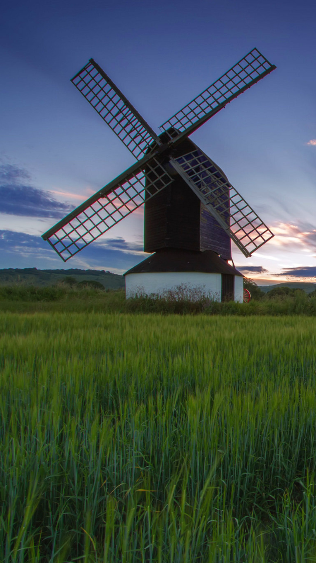 Windmill iPhone Wallpaper HD