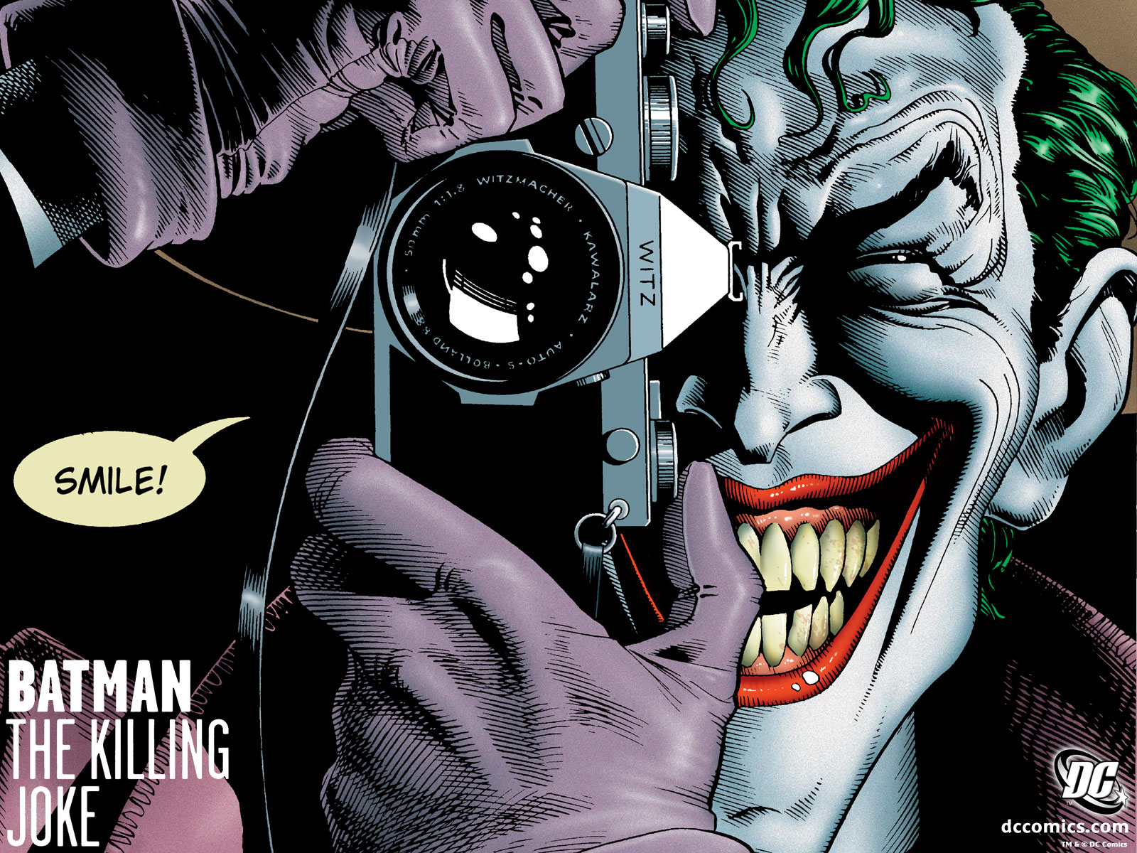 Batman The Killing Joke HD Comics Cover Wallpaper Cartoon Wallpapers 1600x1200