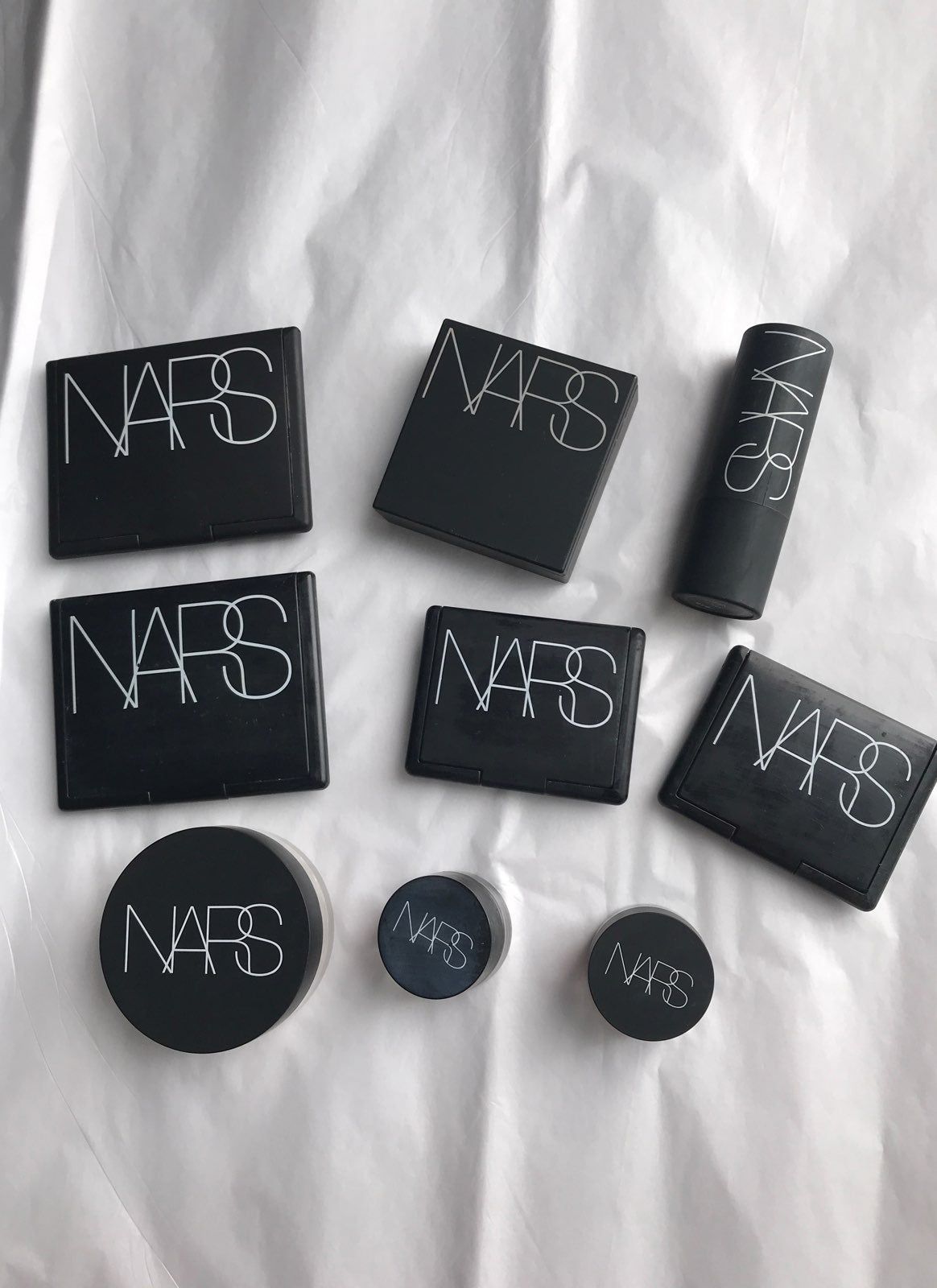 Nars Makeup Containers In Various Sizes Shapes Perfect For