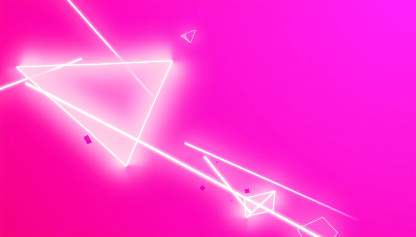Neon Pink Wallpaper