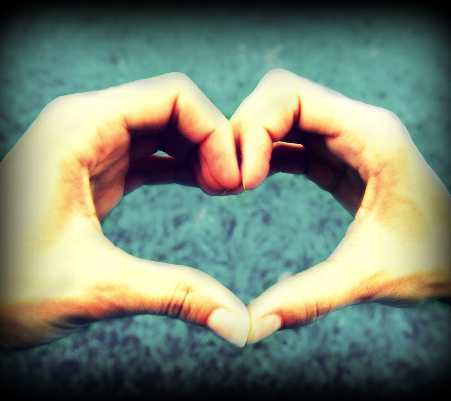 Heart Hands Wallpaper