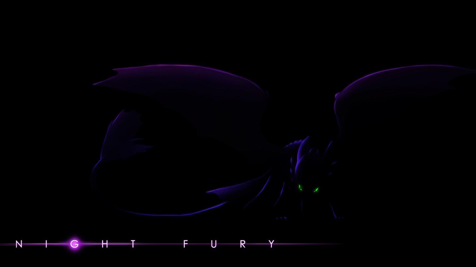 Night Fury Wallpaper