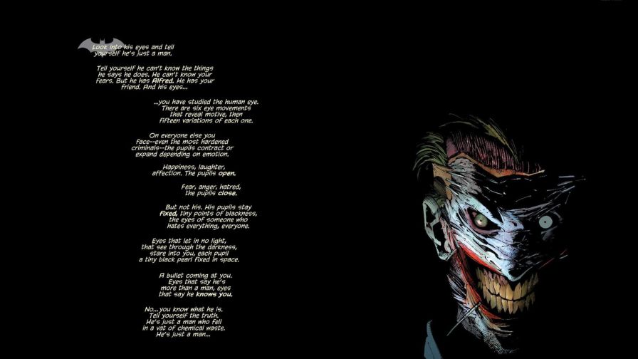 Free download Joker Batman 1920x1200 Quote Wallpaper Wallpaper 4K [896x504]  for your Desktop, Mobile & Tablet | Explore 84+ Batman Quotes Wallpapers |  Batman Wallpaper, Wallpaper Of Batman, Superman Batman Wallpaper