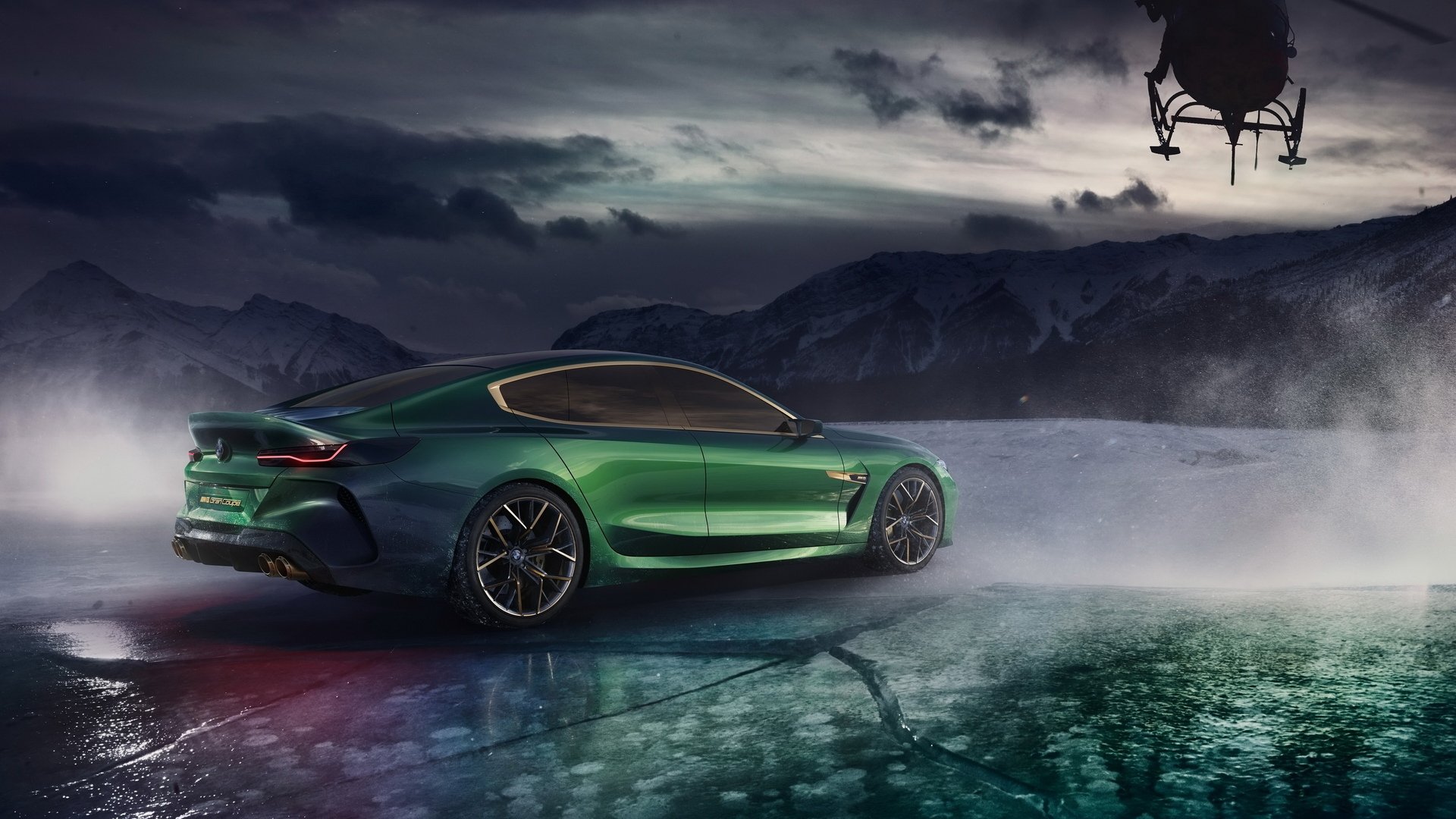 Bmw M8 Gran Coupe HD Wallpaper Background Image Id