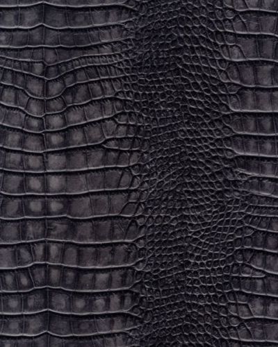 Galerie Natural Faux Feature Wallpaper Alligator Skin Dark Grey Sd102